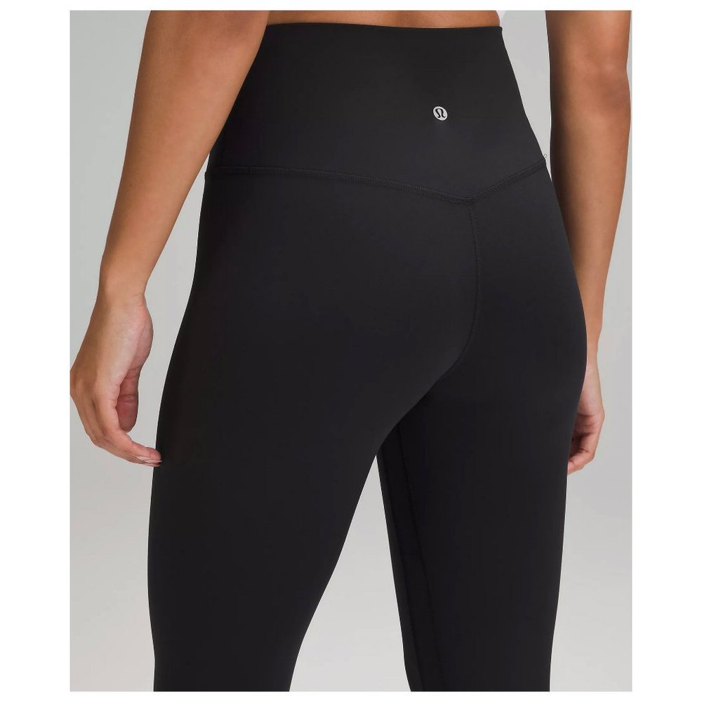 Lululemon "Align" 25-inch leggings, size 4, black EUC
